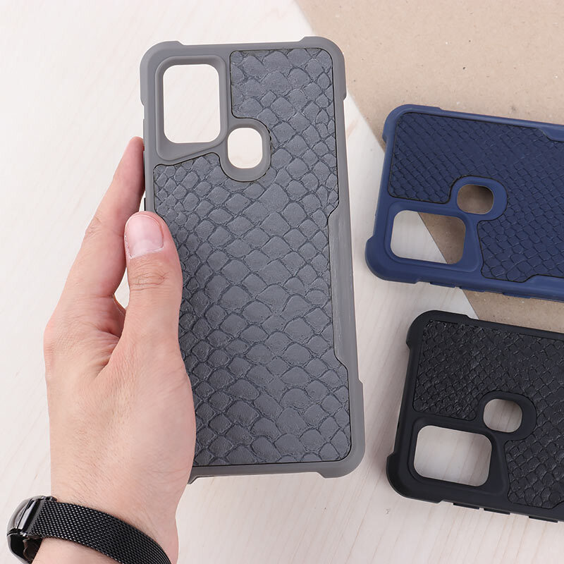 قاب چرمی سامسونگ Galaxy A21s سوسماری