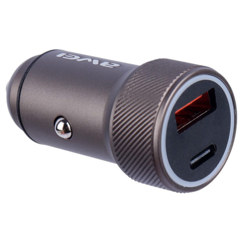 شارژر فندکی فست شارژ Awei C-857 QC PD 3A 33W