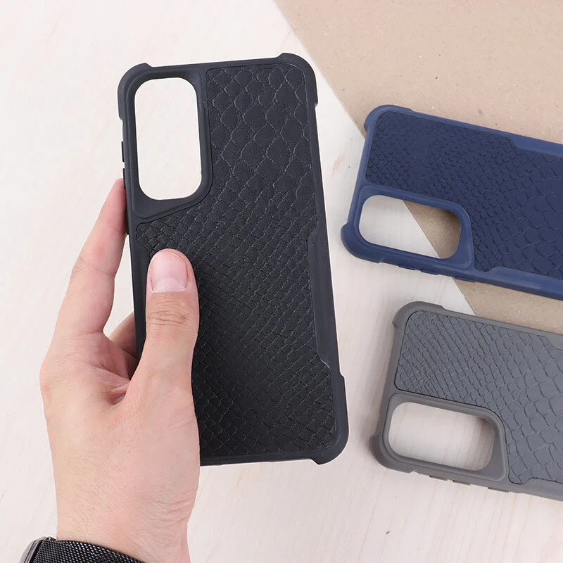 قاب چرمی سامسونگ Galaxy A55 سوسماری