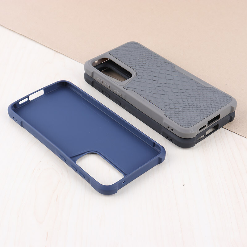 قاب چرمی سامسونگ Galaxy A55 سوسماری