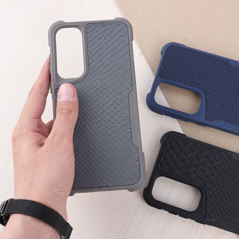 قاب چرمی سامسونگ Galaxy A35 سوسماری