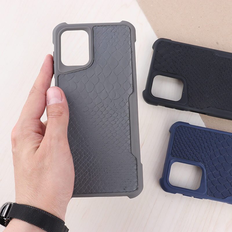 قاب چرمی سامسونگ Galaxy A12 / M12 سوسماری