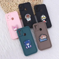 قاب سولید چراغ دار سامسونگ Galaxy A11 / M11 عروسکی برجسته محافظ لنزدار