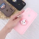 قاب سولید چراغ دار سامسونگ Galaxy A11 / M11 عروسکی برجسته محافظ لنزدار