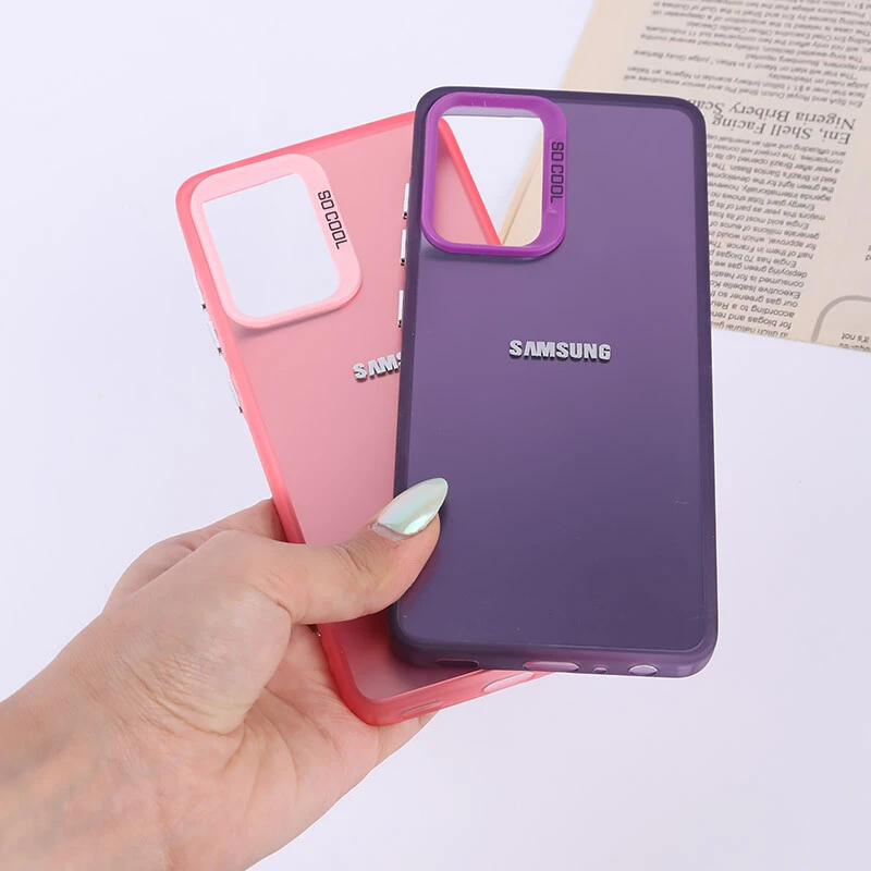 قاب PC So Cool سامسونگ Galaxy A52 / A52s پشت مات لوگودار