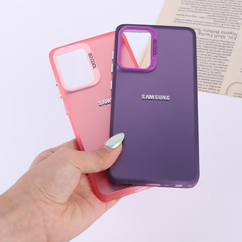 قاب PC So Cool سامسونگ Galaxy A52 / A52s پشت مات لوگودار