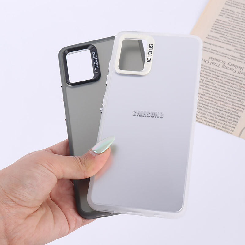 قاب PC So Cool سامسونگ Galaxy A51 4G پشت مات لوگودار