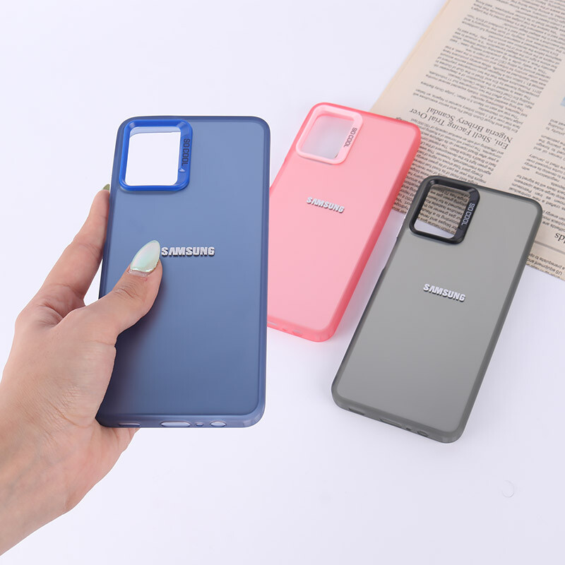 قاب PC So Cool سامسونگ Galaxy A12 / M12 پشت مات لوگودار