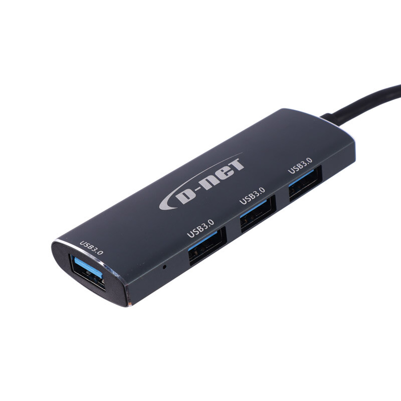 هاب 4 پورت Type-C دی نت DT-430 1.2m