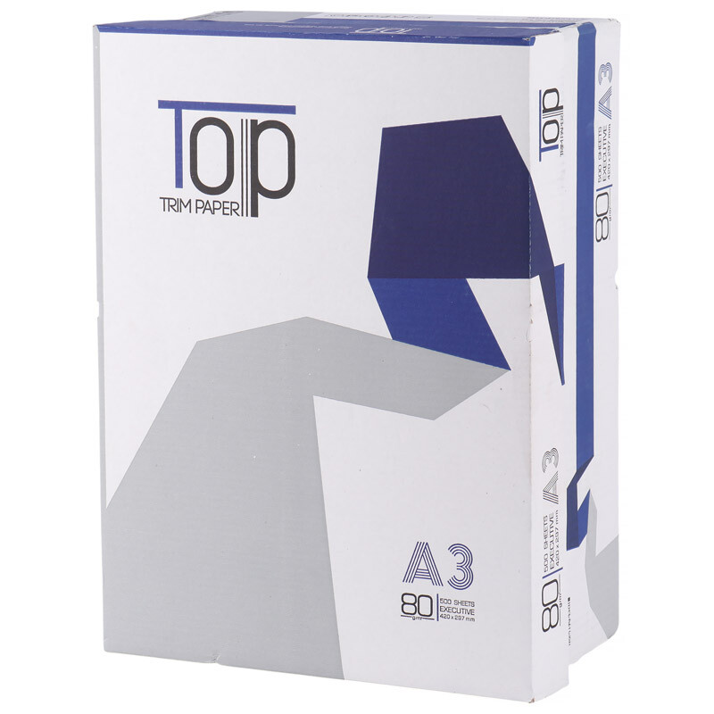 کاغذ TOP 80g A3 بسته 1500 عددی