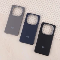 قاب چرمی ژله ای Leather شیائومی Redmi Note 14 Pro Plus 5G لوگودار