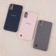 قاب چرمی ژله ای Leather سامسونگ Galaxy A10 لوگودار