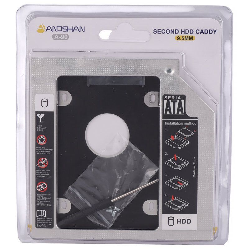 براکت هارد اینترنال آنوشان Anoshan A-90 HDD Caddy 9.5mm
