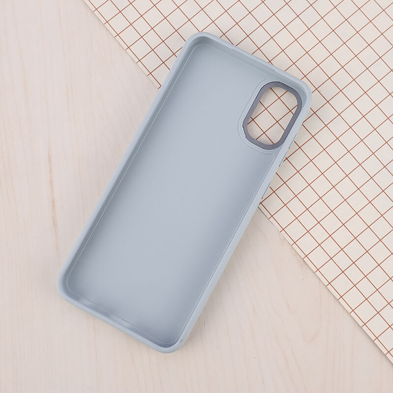 قاب چرمی ژله ای Leather سامسونگ Galaxy A03 Core لوگودار