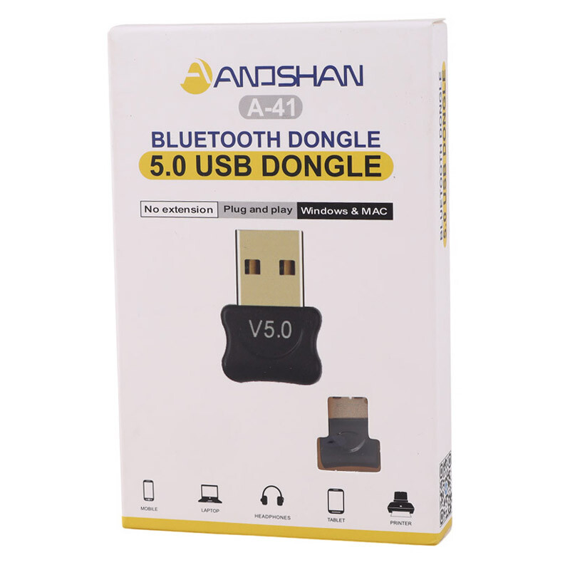 دانگل بلوتوث کامپیوتر Anoshan A-41 V5.0 USB