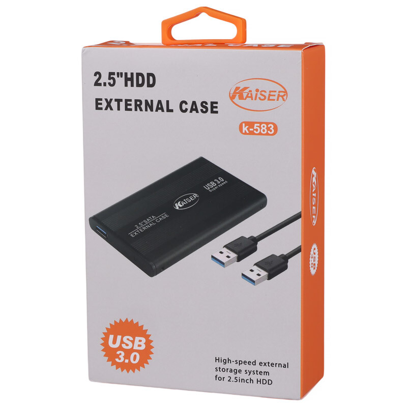 باکس هارد 2.5 اینچی HDD کایزر K-583