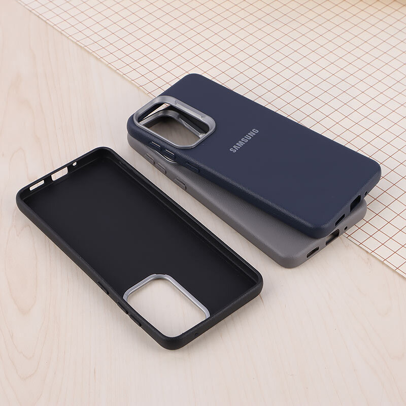 قاب چرمی ژله ای Leather سامسونگ Galaxy A33 5G لوگودار