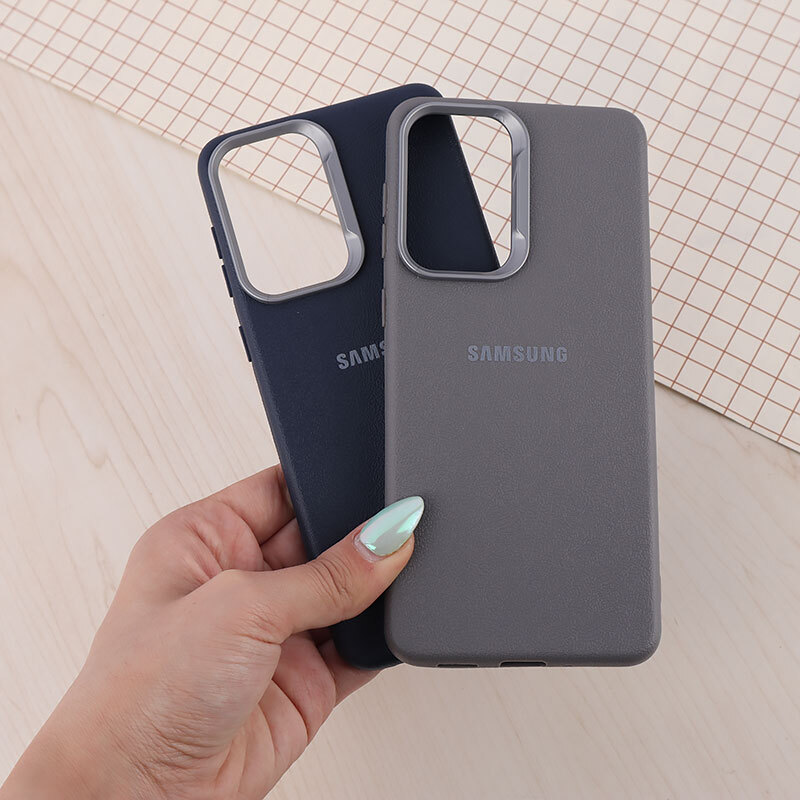 قاب چرمی ژله ای Leather سامسونگ Galaxy A33 5G لوگودار