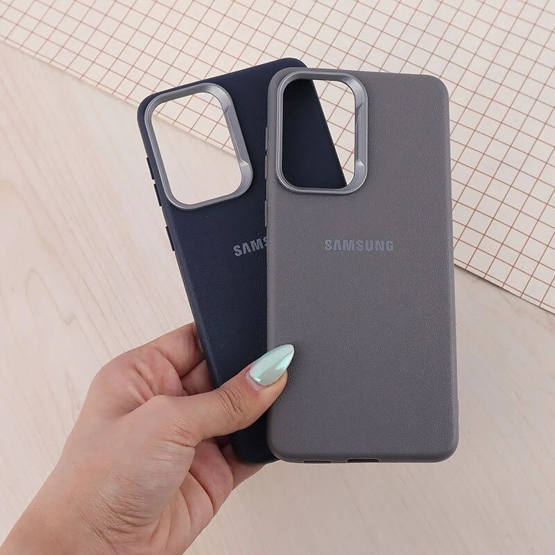 قاب چرمی ژله ای Leather سامسونگ Galaxy A33 5G لوگودار