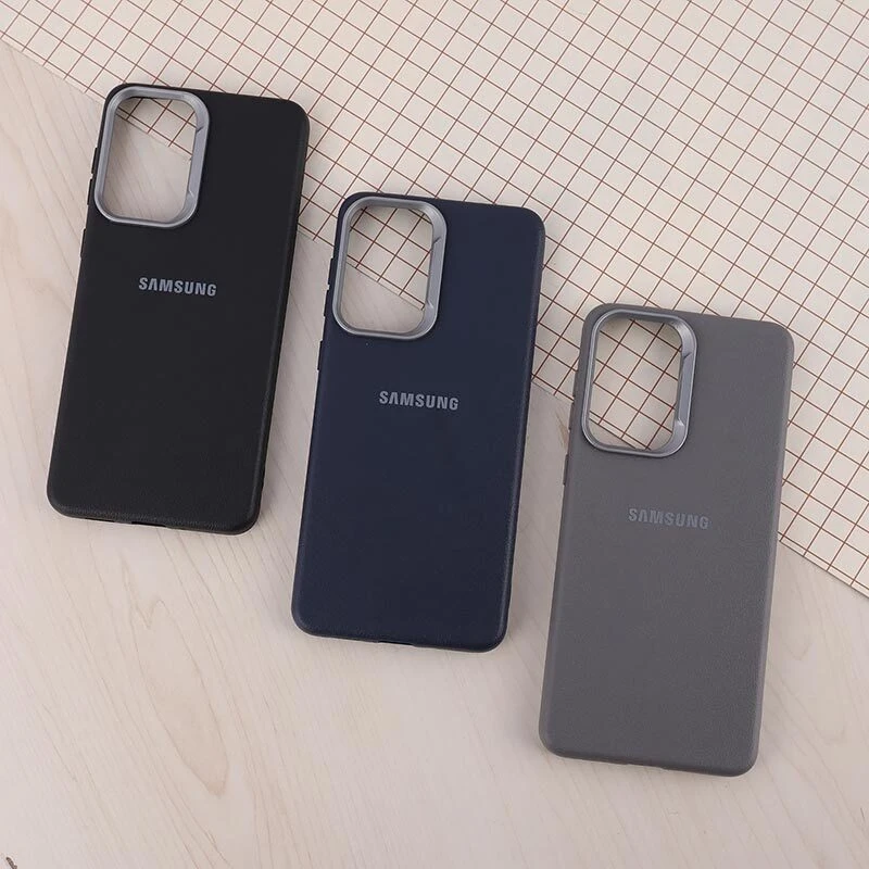 قاب چرمی ژله ای Leather سامسونگ Galaxy A33 5G لوگودار