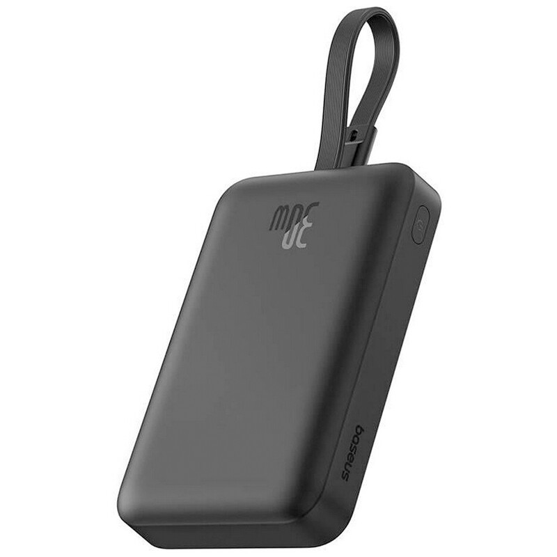 پاور بانک بی سیم فست شارژ باسئوس Magnetic P1002210b113 PD 30W ظرفیت 10000 میلی آمپر ساعت
