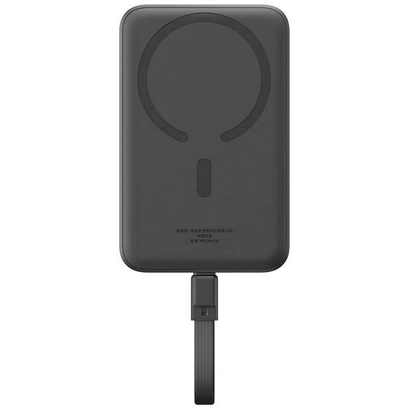 پاور بانک بی سیم فست شارژ باسئوس Magnetic P1002210b113 PD 30W ظرفیت 10000 میلی آمپر ساعت