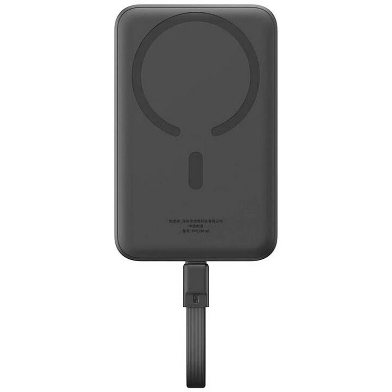 پاور بانک بی سیم فست شارژ باسئوس Magnetic P1002210b113 PD 30W ظرفیت 10000 میلی آمپر ساعت