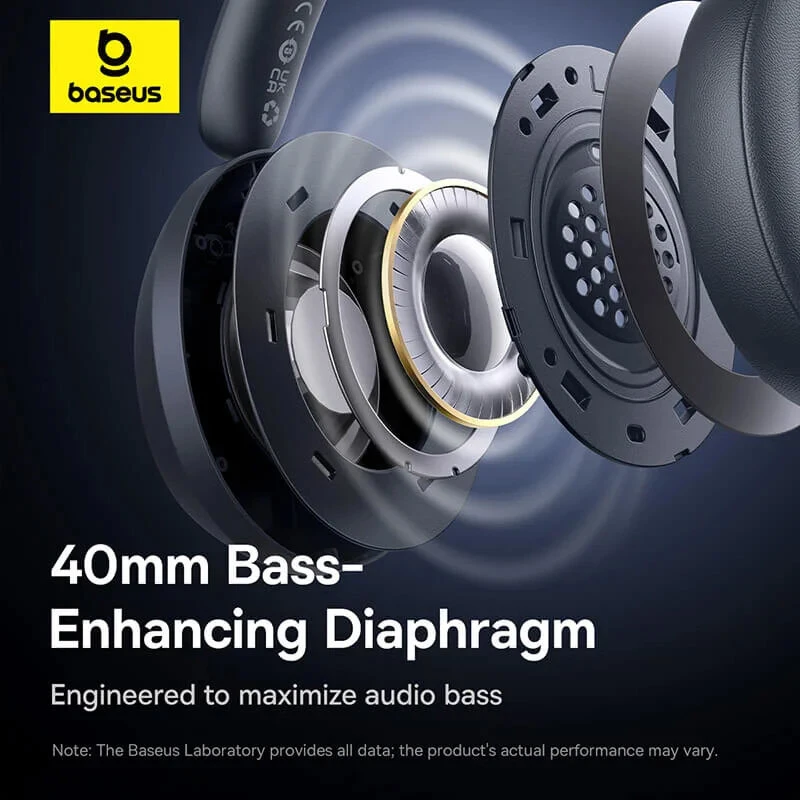 هدفون بلوتوثی باسئوس Bass 35 Max A00070800221