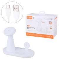 شارژر بی سیم فست شارژ و استند رومیزی Ldnio WL01 15W