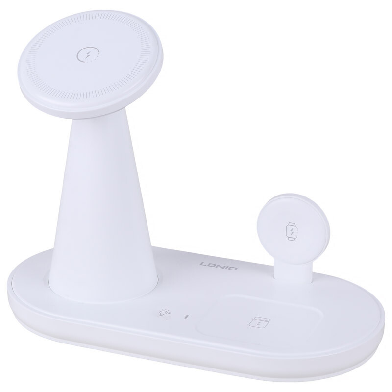 شارژر بی سیم فست شارژ و استند رومیزی Ldnio WL01 15W