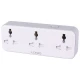چند راهی 3 خانه برق الدینیو SC3317 + شارژر USB و Type-C