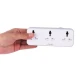 چند راهی 3 خانه برق الدینیو SC3317 + شارژر USB و Type-C