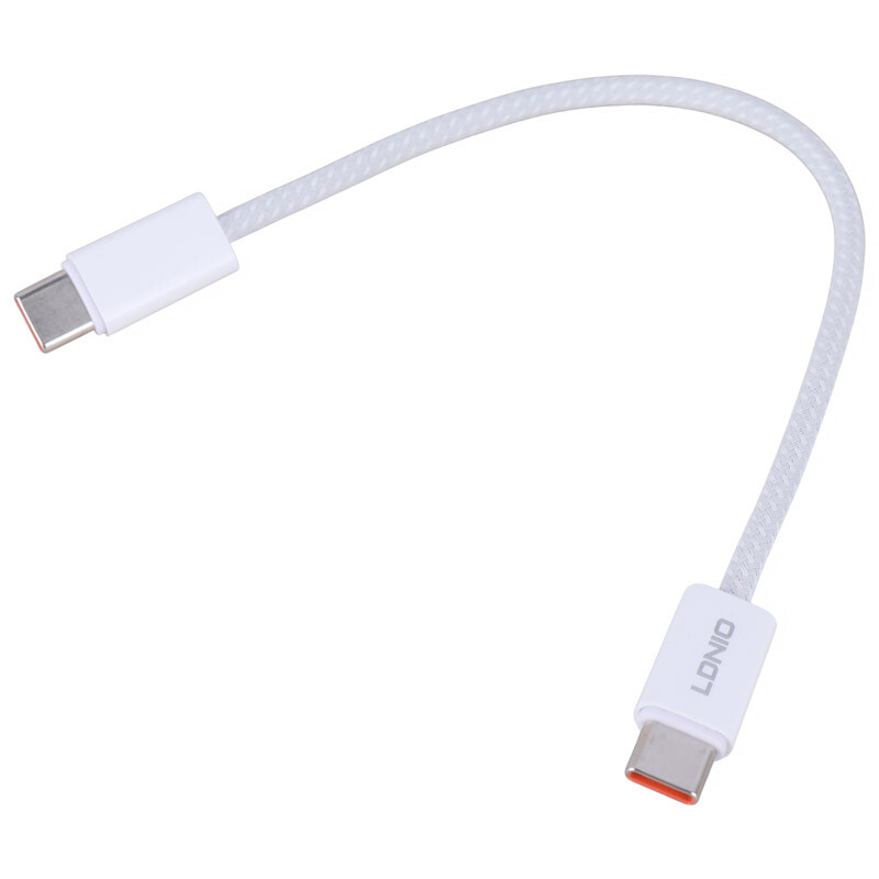 کابل تبدیل کوتاه فست شارژ Ldnio LC901C Type-C To Type-C QC3.0 PD3.0 65W 20cm
