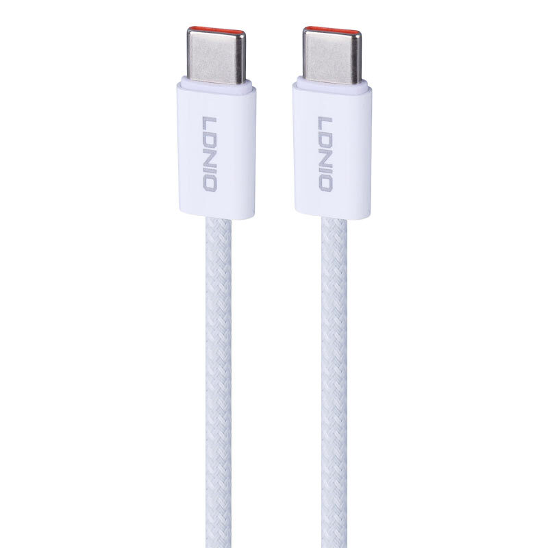 کابل تبدیل کوتاه فست شارژ Ldnio LC901C Type-C To Type-C QC3.0 PD3.0 65W 20cm