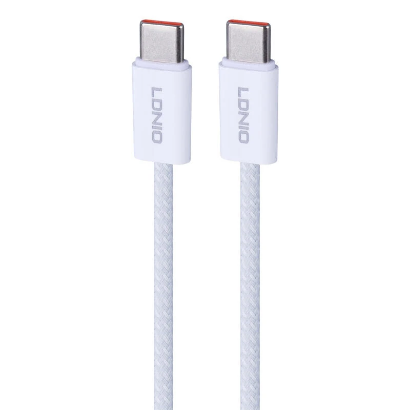 کابل تبدیل کوتاه فست شارژ Ldnio LC901C Type-C To Type-C QC3.0 PD3.0 65W 20cm
