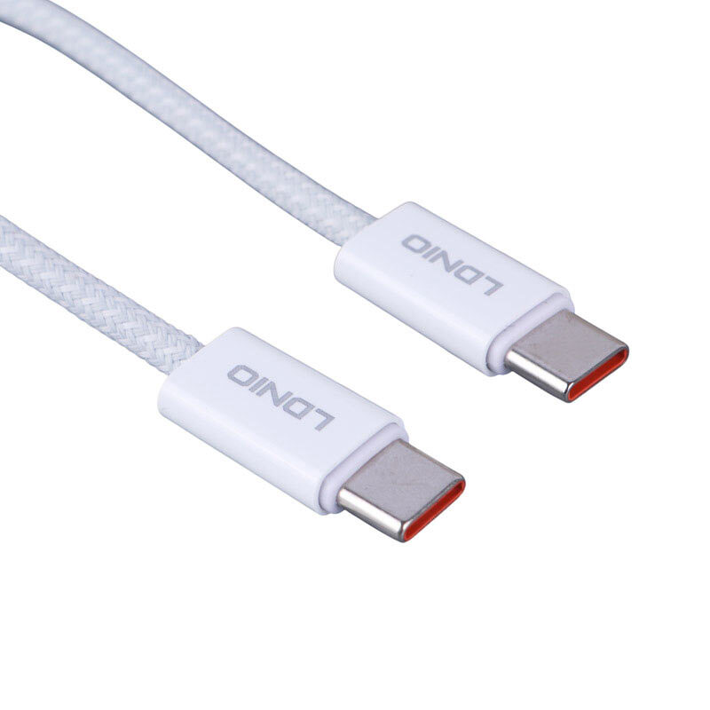 کابل تبدیل کوتاه فست شارژ Ldnio LC901C Type-C To Type-C QC3.0 PD3.0 65W 20cm