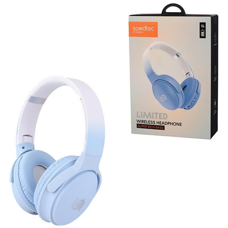 هدفون بلوتوثی پرودو Soundtec PD-STWLEP018-BU