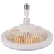 پنکه سقفی چراغ دار LED + ریموت کنترل