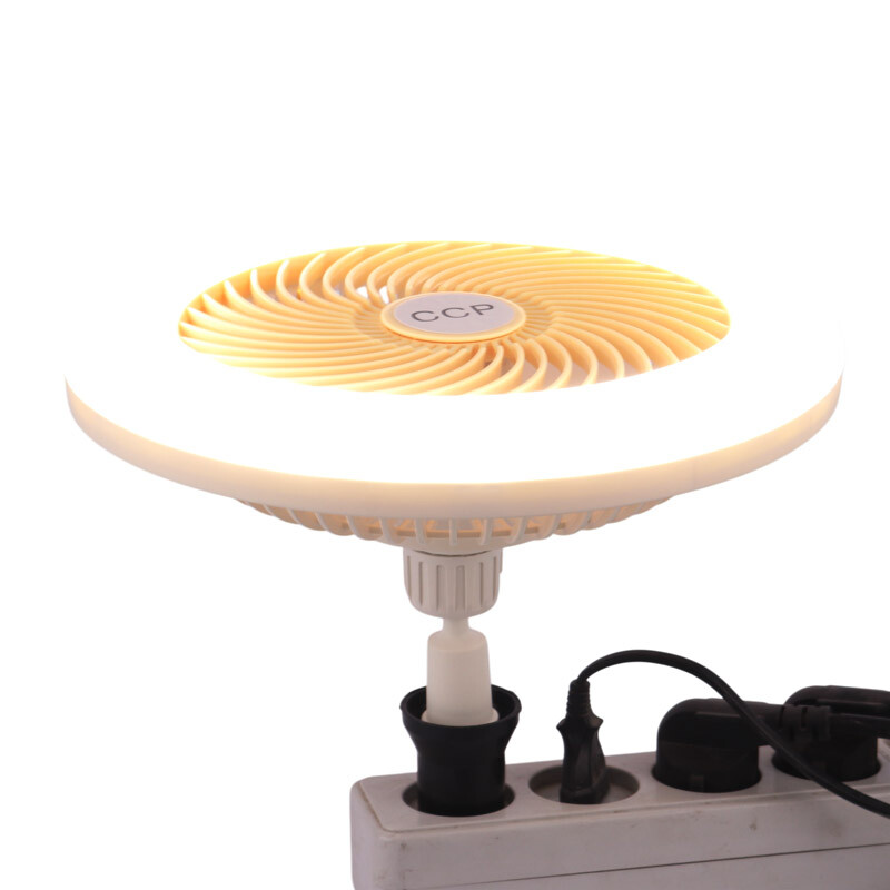 پنکه سقفی چراغ دار LED + ریموت کنترل