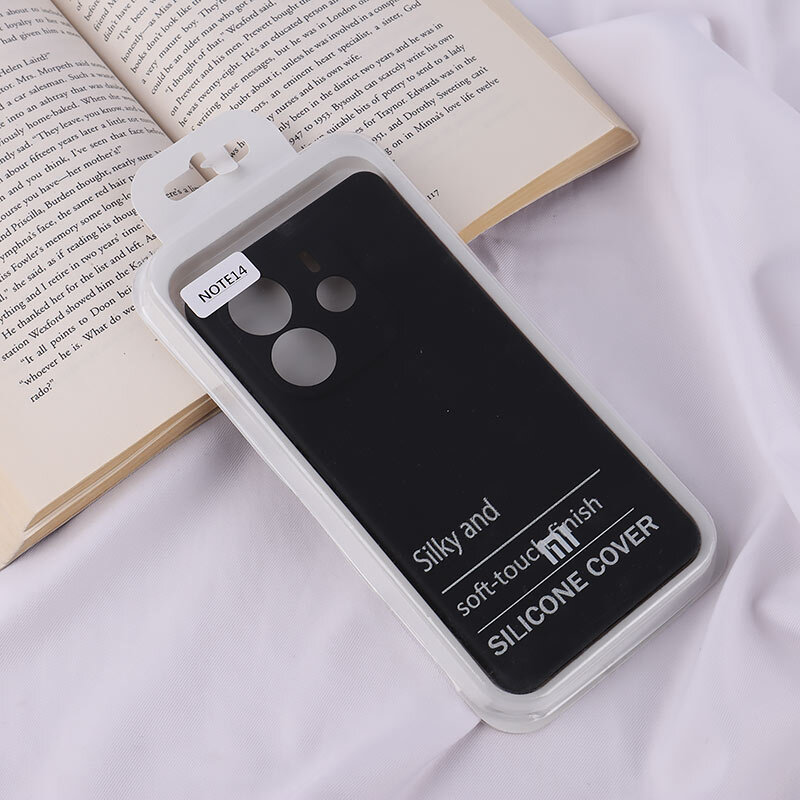 قاب سیلیکونی Highcopy زیربسته شیائومی Redmi Note 14 محافظ لنزدار