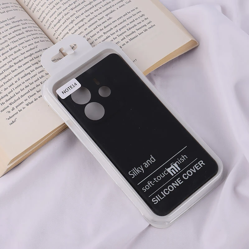 قاب سیلیکونی Highcopy زیربسته شیائومی Redmi Note 14 محافظ لنزدار