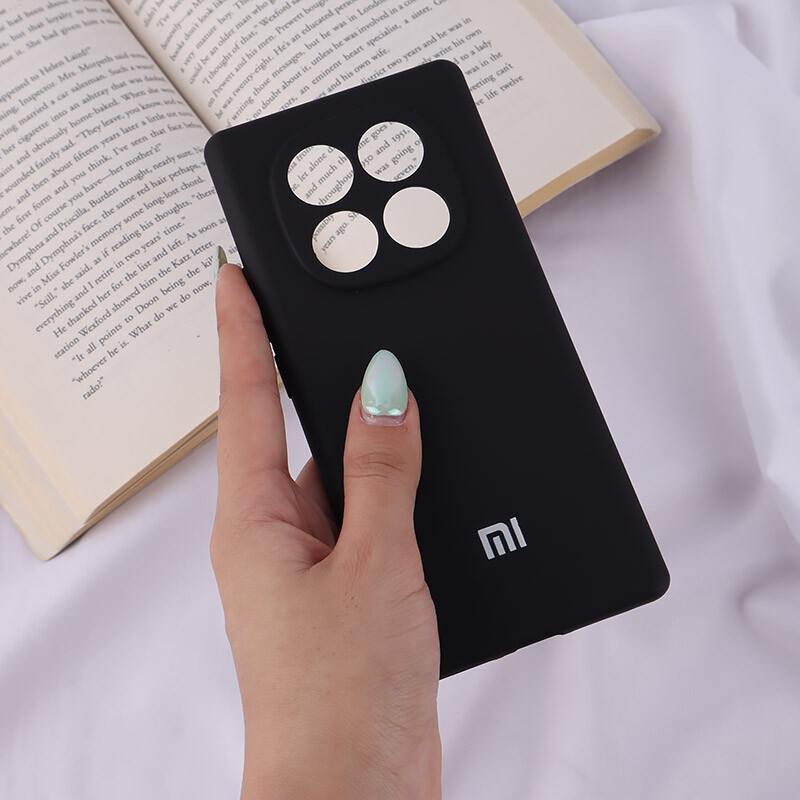 قاب سیلیکونی Highcopy زیربسته شیائومی Redmi Note 14 Pro 4G محافظ لنزدار