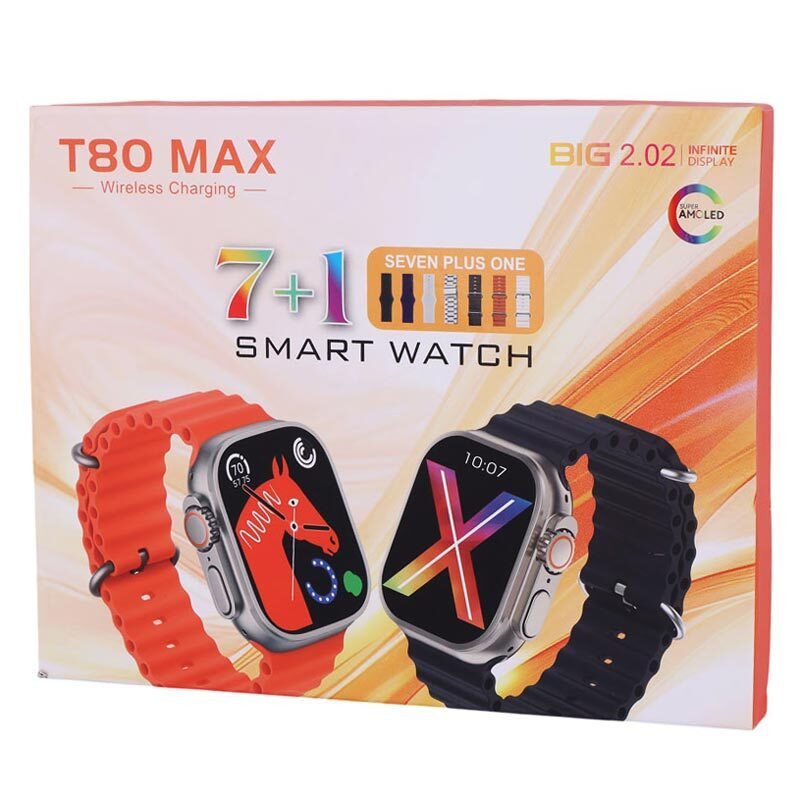 ساعت هوشمند T80 Max 49mm