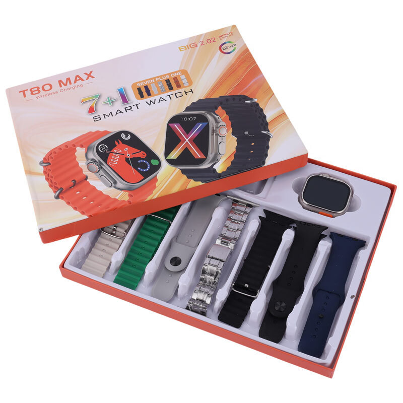 ساعت هوشمند T80 Max 49mm