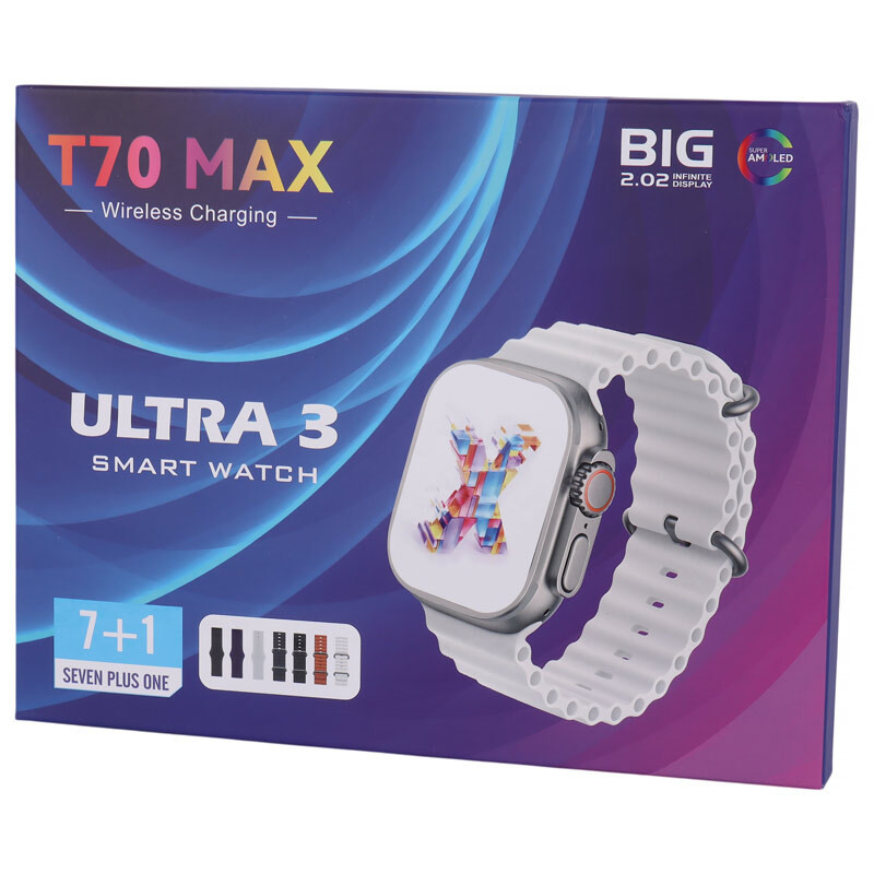 ساعت هوشمند T70 Max Ultra 3 49mm