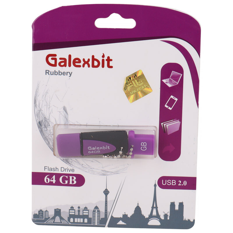 فلش 64 گیگ گلکس بیت Galexbit Rubbery