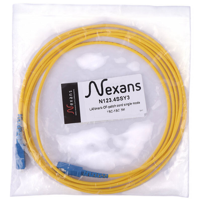 پچ کورد فیبر نوری Nexans N123.4SSY3 3m