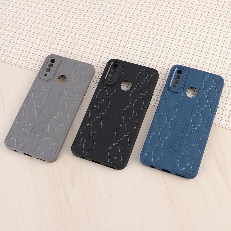 قاب ژله ای Extremely Imagination سامسونگ Galaxy A20s محافظ لنزدار