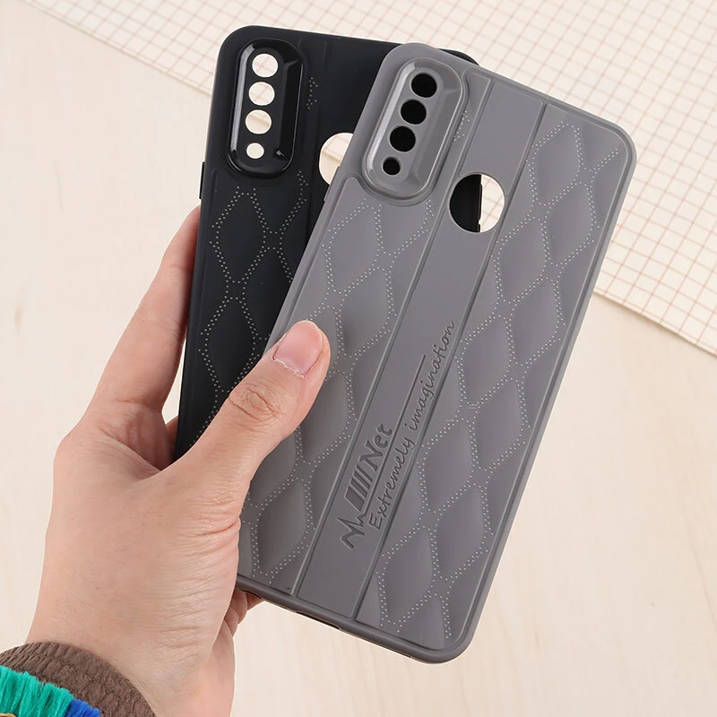 قاب ژله ای Extremely Imagination سامسونگ Galaxy A20s محافظ لنزدار