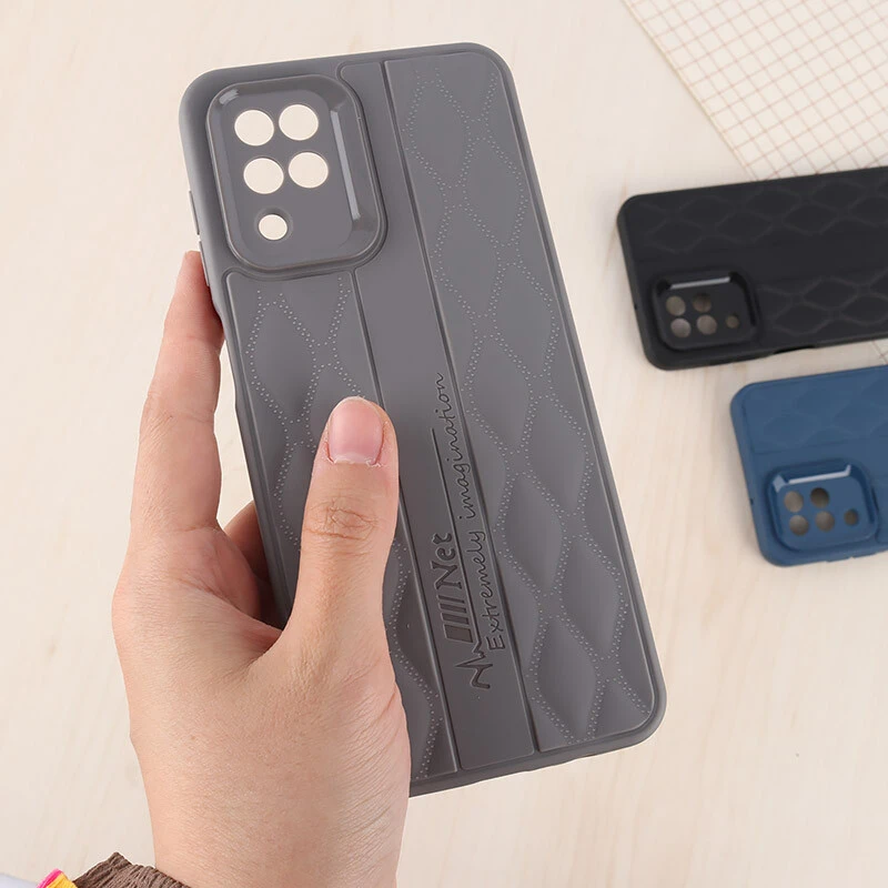 قاب ژله ای Extremely Imagination سامسونگ Galaxy A12 / M12 محافظ لنزدار